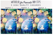 Baby Steps: Procreate Watercolor Set, a Brush Add-On by BooStudio (Thumbnail 2 of 10)