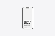iPhone 17 Pro Mockup, an iPhone Mockup by UnicDesign (Thumbnail 5 of 13)