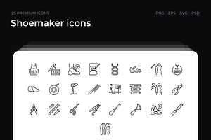 Shoemaker Icons