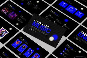 Extreme Music Presentation, a Presentation Template by Mighty-Slide
