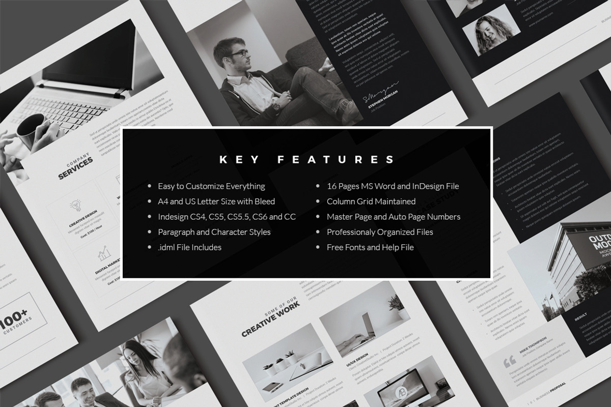 Business Proposal, a Brochure Template by DesignJanala (Photo 2 of 10)