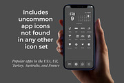 300 Gray Minimal iOS 14 Icon Pack, an Icon by A Good Design Studio (Thumbnail 2 of 5)
