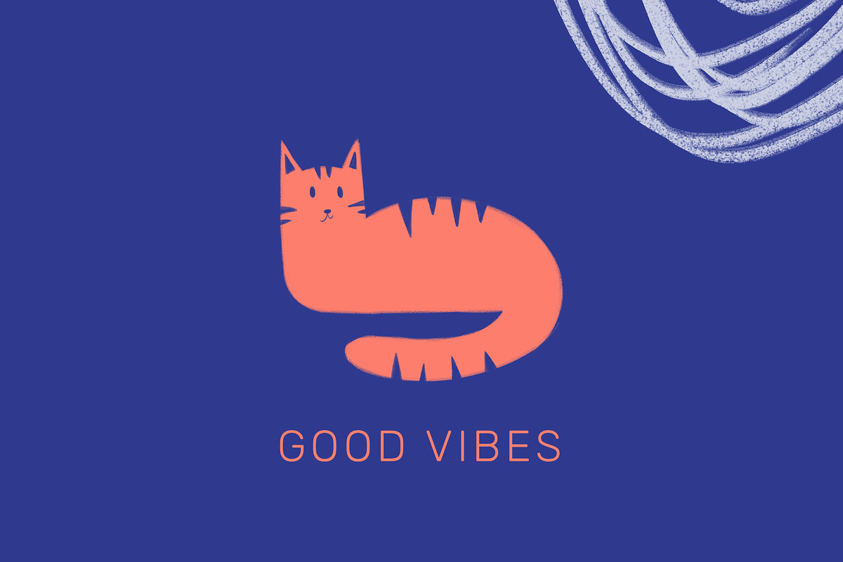 Cat Graphics Pack, an Animal Illustration by agarimoestudio (Photo 6 of 16)