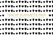 Teacups Brush and Pattern Pack, a Brushes & More by JennGravissFults Creates (Thumbnail 1 of 2)