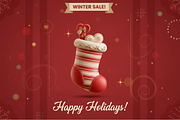 Warm Clay Christmas Icons Pack, a Solid Icon by Lumeno (Thumbnail 6 of 6)