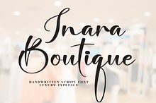 Inara Butique | Script Font
