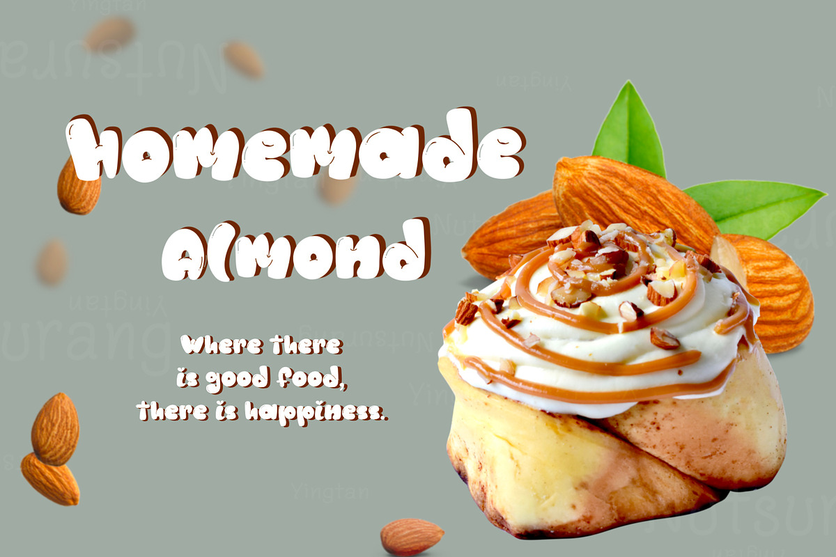 ALMOND FORNT, a Handwritten Font by N Nakorn Creative (Photo 4 of 10)