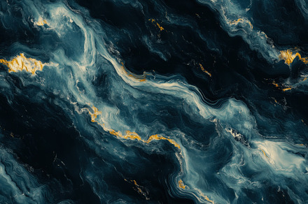 Seamless South Onyx abstract image featuring swirling patterns of dark blue and, a Texture Graphic by Textures & Backgrounds