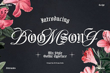 Boomsong Typeface