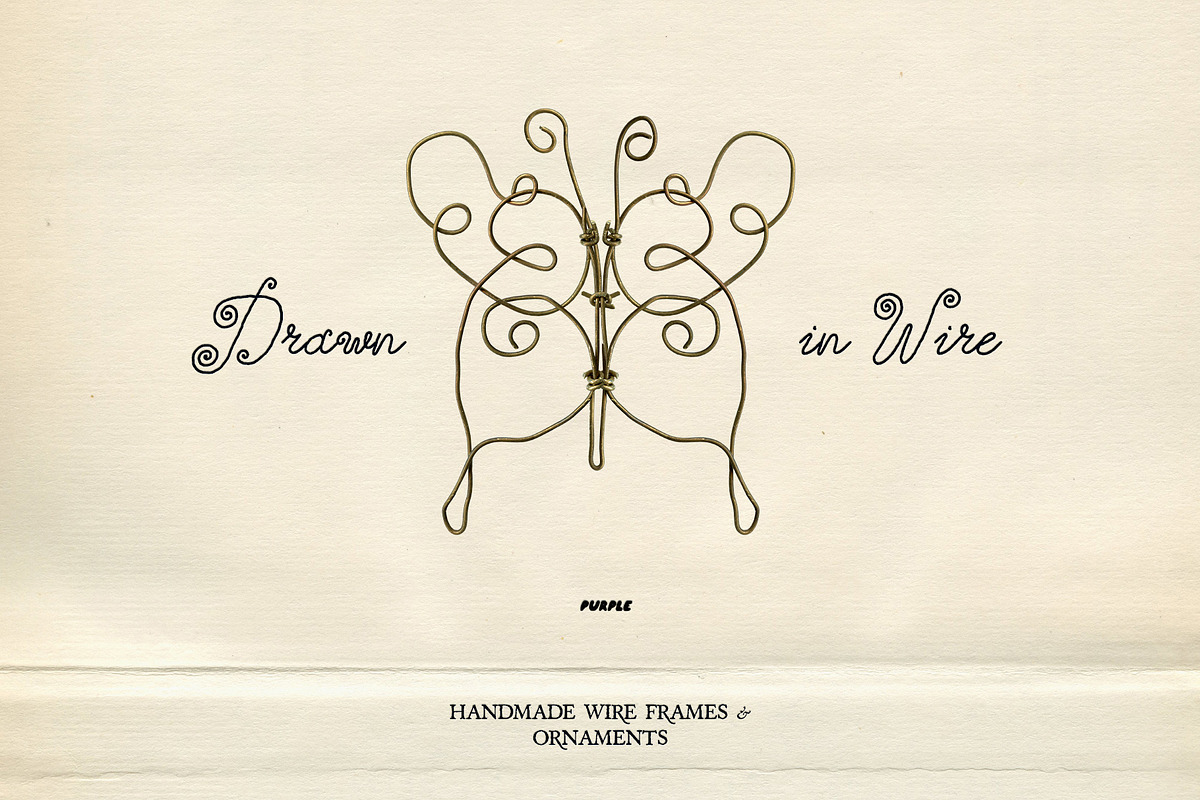 Drawn in Wire: Frames & Ornaments, an Object Graphic by Purple (Photo 6 of 11)