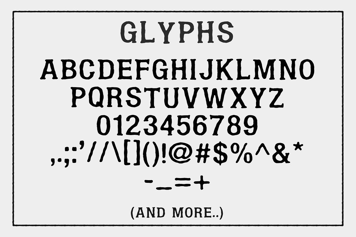 FORGED - Font and Illustration Pack preview 4