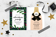 HOLIDAY PARTY TEMPLATES, an Invitation Template by Pixejoo (Thumbnail 5 of 6)
