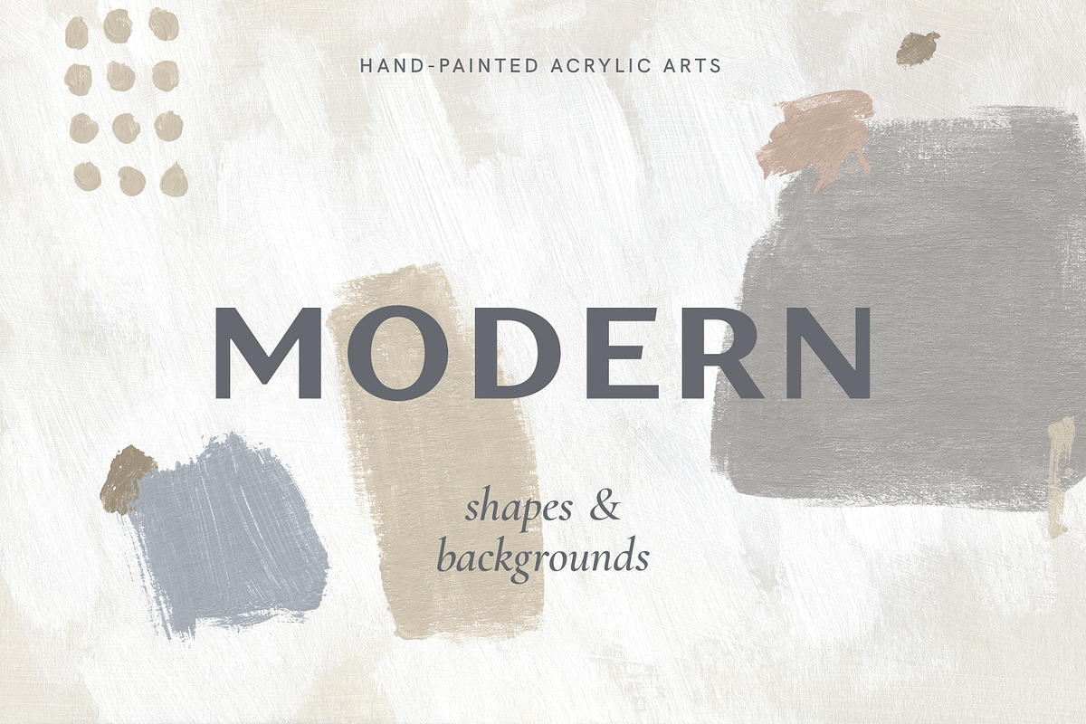 Modern Abstract Shapes Backgrounds, a Texture Graphic by Aesthetic Eye (Photo 1 of 22)