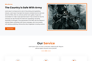 Fighter - Military Recruitment HTML, a HTML Template by Themeplaza (Thumbnail 2 of 7)