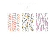 Watercolour Floral Seamless Patterns, a Pattern Graphic by bhldesigns (Thumbnail 6 of 10)