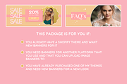 Cute Rose Gold Shop Banner Templates, a Shopify Template by SunshineStudioBoutique (Thumbnail 5 of 9)