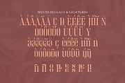 Beckos - Unique Serif Display, a Serif Font by Mokatype Studio (Thumbnail 8 of 10)