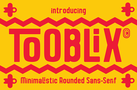 Tooblix sans serif FONT