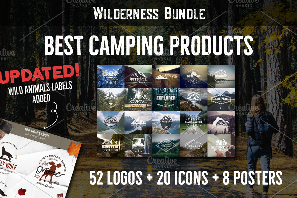 Vintage Adventure Branding Kit, a Branding & Logo Template by JeksonGraphics (Photo 19 of 55)