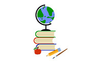 9 Cute Goose & Education Cartoon, an Object Graphic by the_myro (Thumbnail 10 of 10)