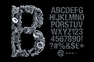 Nuts And Bolts Font