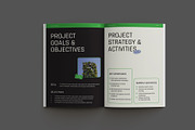 NGO Project Proposal, a Brochure Template by Neermana (Thumbnail 5 of 12)