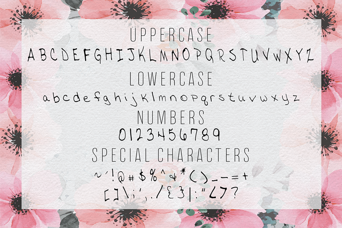 Meringue OTF Font, a Script Font by Hunt Family Design (Photo 2 of 2)