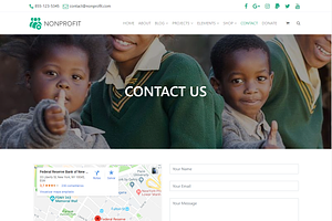 Nonprofit Charity WordPress Theme