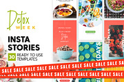 SALE 2in1 Detox Week Edition, a Social Media Template by The Wedding Shop (Thumbnail 1 of 13)