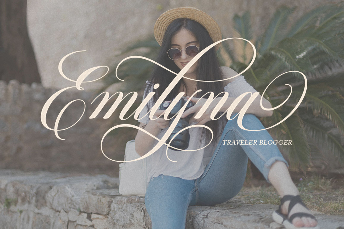 Bridgerton Script, a Script Font by Has_rizal (Photo 14 of 15)