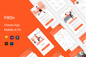 FitOn Fitness UI Kit Mobile App