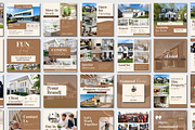 Warm Real Estate Instagram Template, a Social Media Template by Everyday Perfection (Thumbnail 5 of 11)