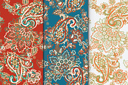 Floral Paisley pattern for fabric, a Background Graphic by antalogiya (Thumbnail 1 of 4)