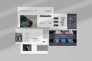 Jonaru : Fashion Google Slides