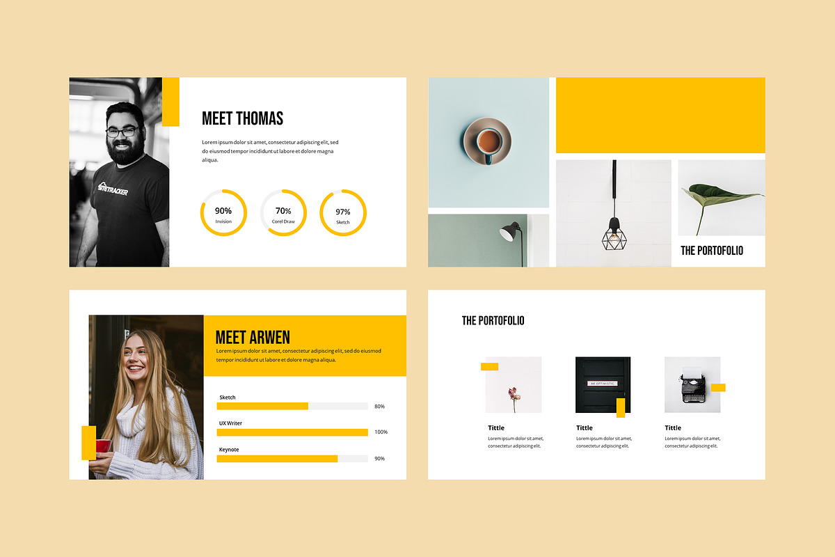 LEMON - Powerpoint Template, a Presentation Template by Pixelz Studio (Photo 4 of 14)