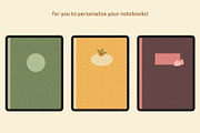 20 Unique Fall Notebook Covers, a Templates & Theme by Digitaliya (Thumbnail 3 of 5)