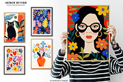 Eclectic Gallery Art - 6 in 1 Bundle, a Background Graphic by Essentially Nomadic (Thumbnail 15 of 21)