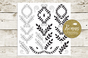 Garden trees sketches. Floral vector, a Decorative Illustration by Yevheniia (Thumbnail 9 of 9)