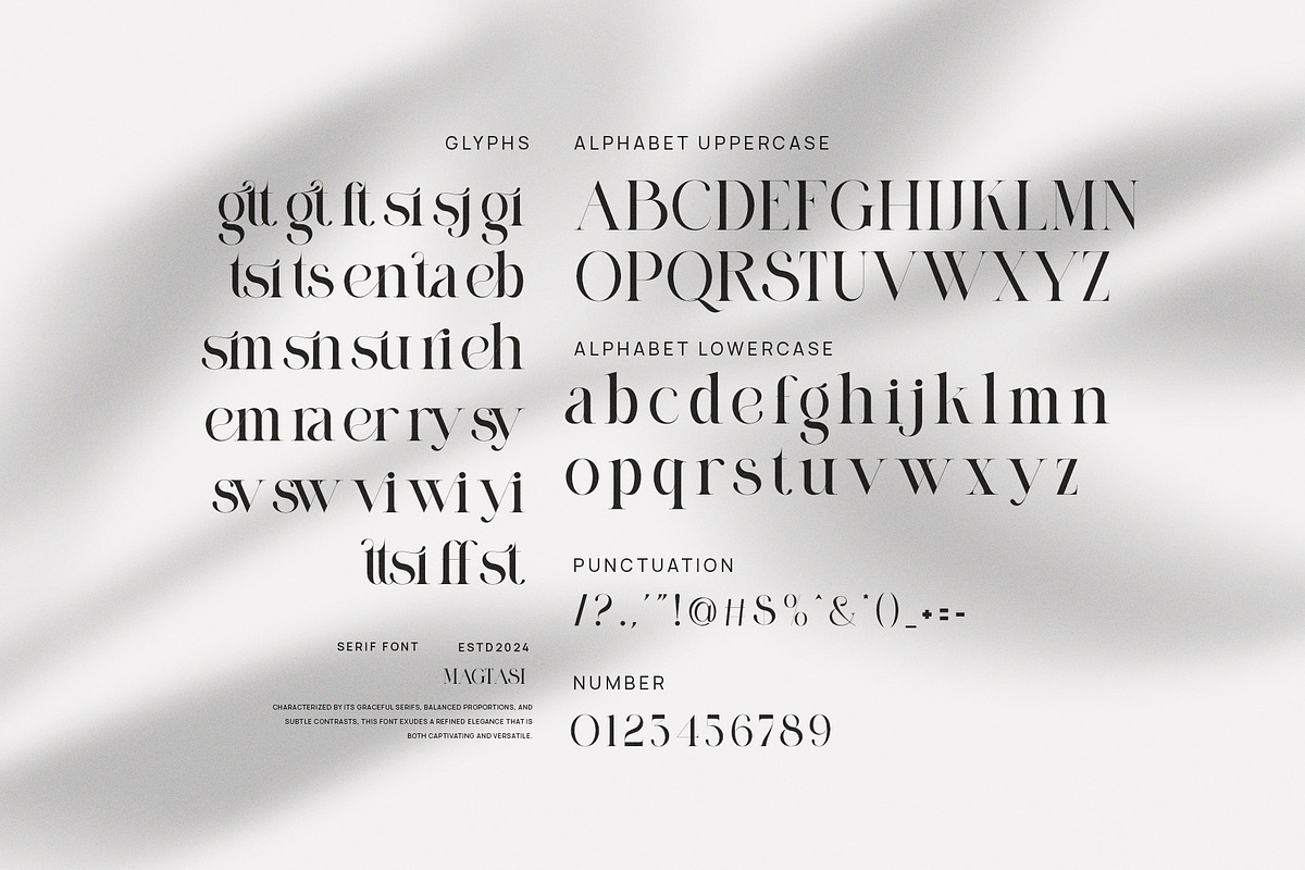 Magtasi Elegant Serif Font, a Serif Font by Perfectype (Photo 8 of 8)