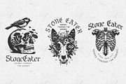 Shadebound - Gothic Brush Typeface, a Blackletter Font by HipFonts (Thumbnail 6 of 9)