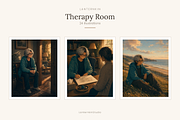 Therapy Session Illustrations, a Healthcare Illustration by LanternkinStudio (Thumbnail 1 of 13)