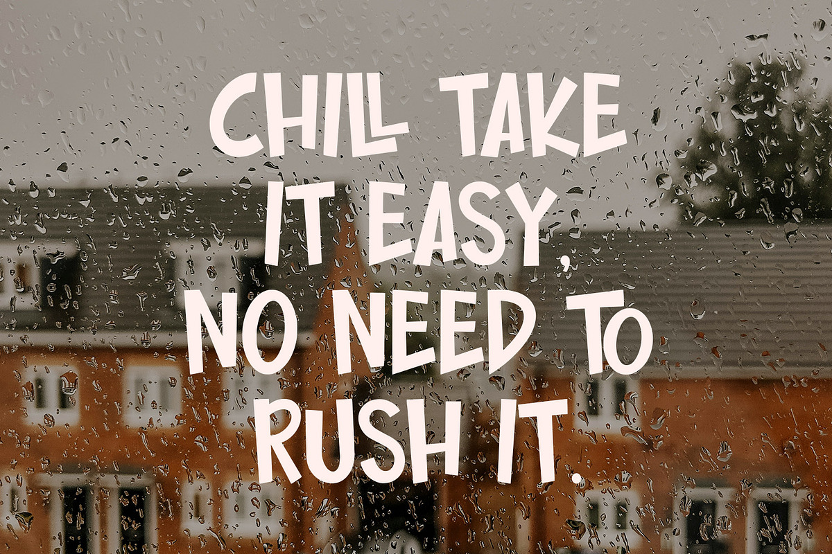 Ikuco Quirky Playful Display Font, a Sans Serif Font by Maulana Creative (Photo 7 of 7)