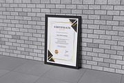 Certificate Mockup Bundle Set, a Merchandise Mockup by Rielismee (Thumbnail 3 of 5)