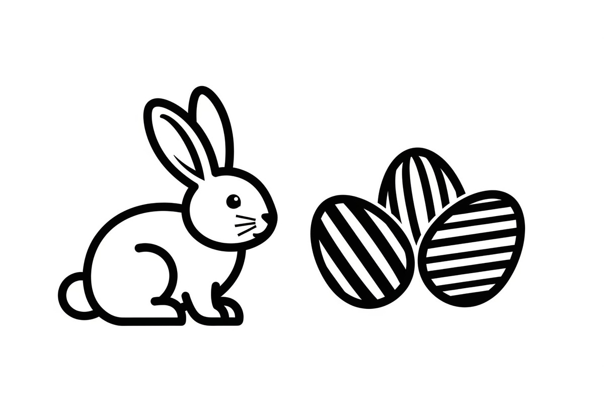 Happy Easter Bunny Vector Bundle, an Illustration by jahid234 (Photo 9 of 51)