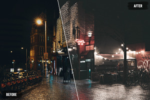 50 Night City Mobile Presets Pack