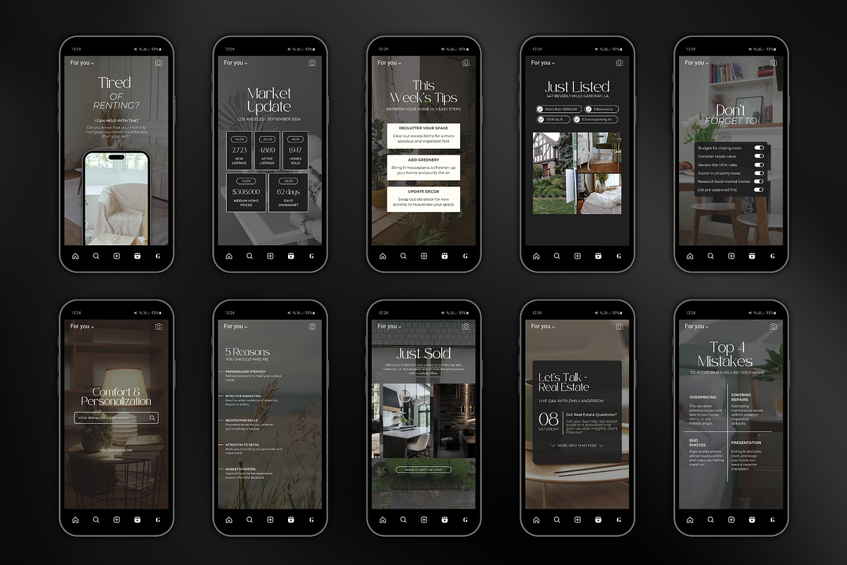 Faceless Real Estate Reels Videos, a Social Media Template by Meraki Templates (Photo 6 of 8)