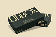 Premium Luxury Box Mockup, a Packaging Mockup by graphicsauce (Thumbnail 1 of 3)