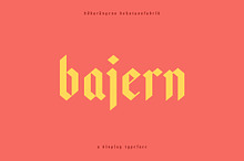 Bajern — A modern fraktur