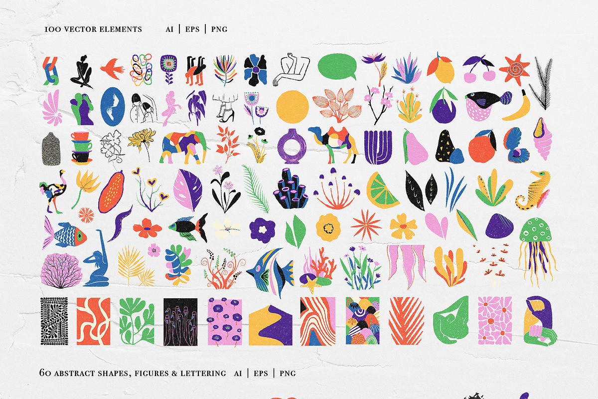 Modern Poster Collection, a Decorative Illustration by ApetekMarket (Photo 7 of 9)