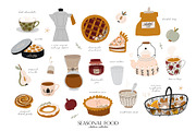 FOUR SEASONS BUNDLE, an Object Graphic by Ruslana Lubenets (Thumbnail 30 of 52)